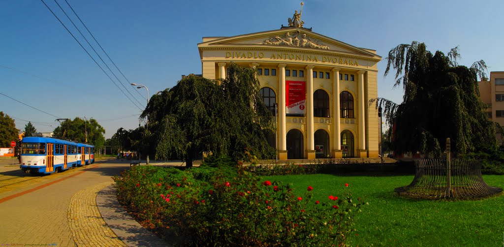 CZE Ostrava Divaldo Antonina Dvoraka Panorama by KWOT {upload 8/9/2011 on Antonin Leopold Dvoraks 170th birthday}