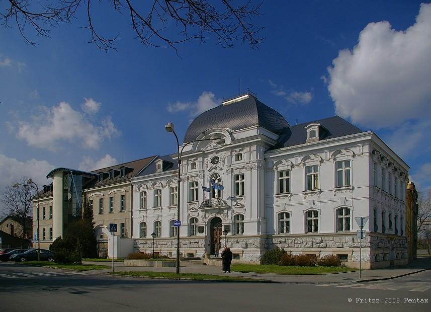 Ostrava Přívoz, budova bývalé radnice. Dnes Archiv města Ostravy