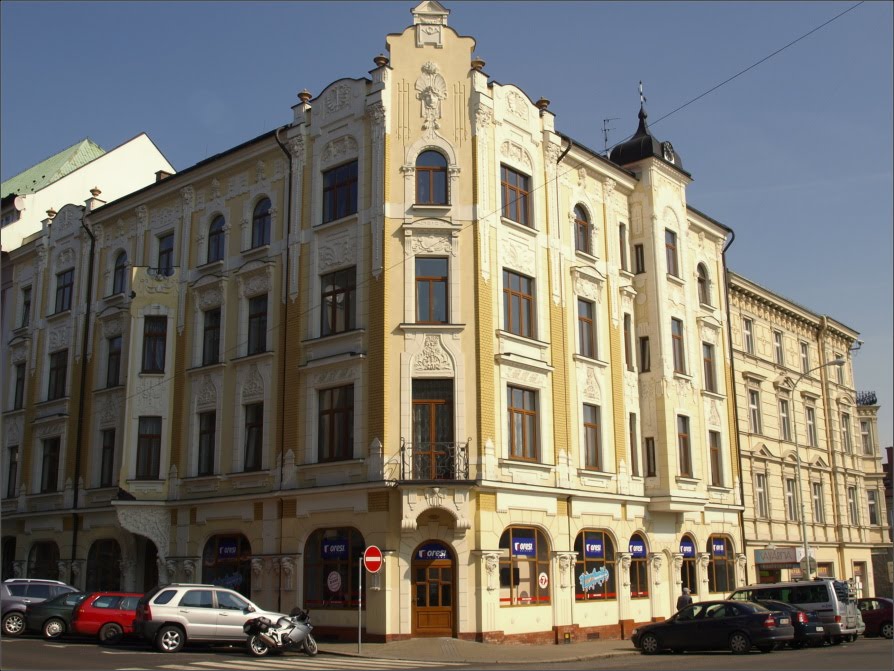 Secesní domy v Podmoklech -Děčíně (2)