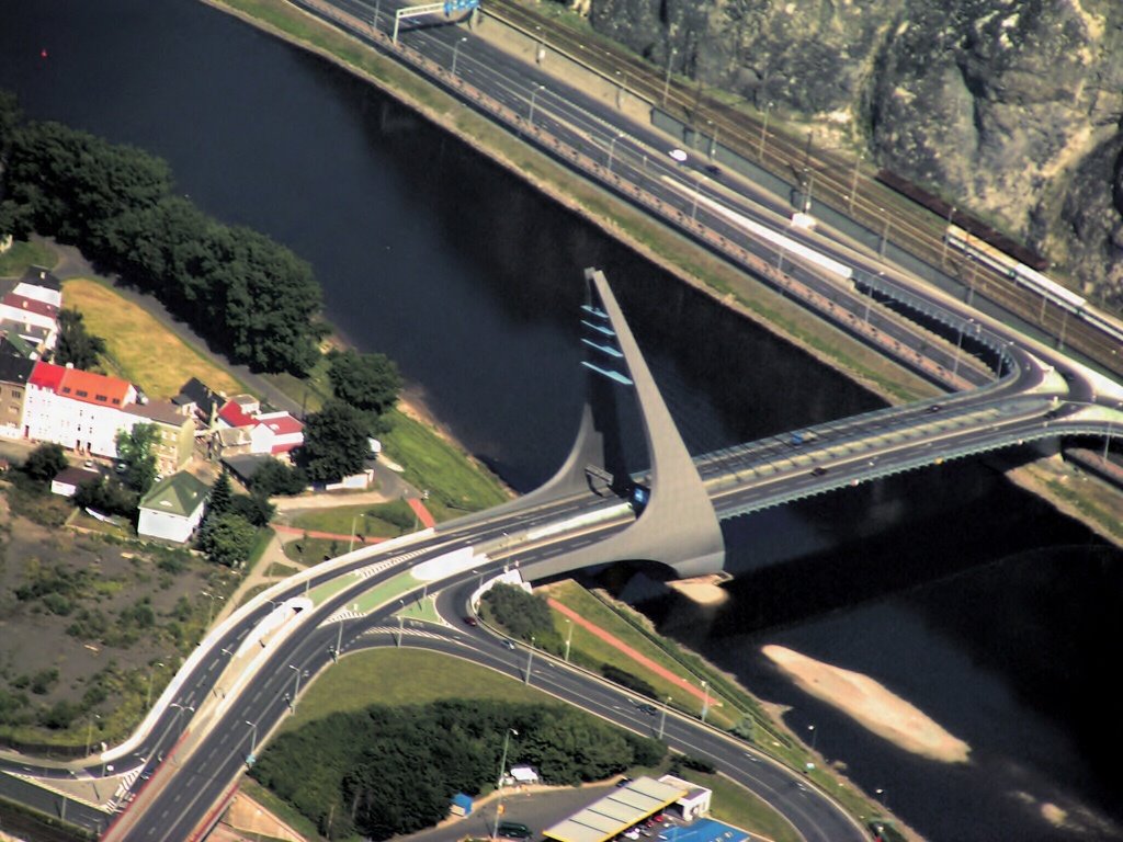 Mariánský most přes Labe