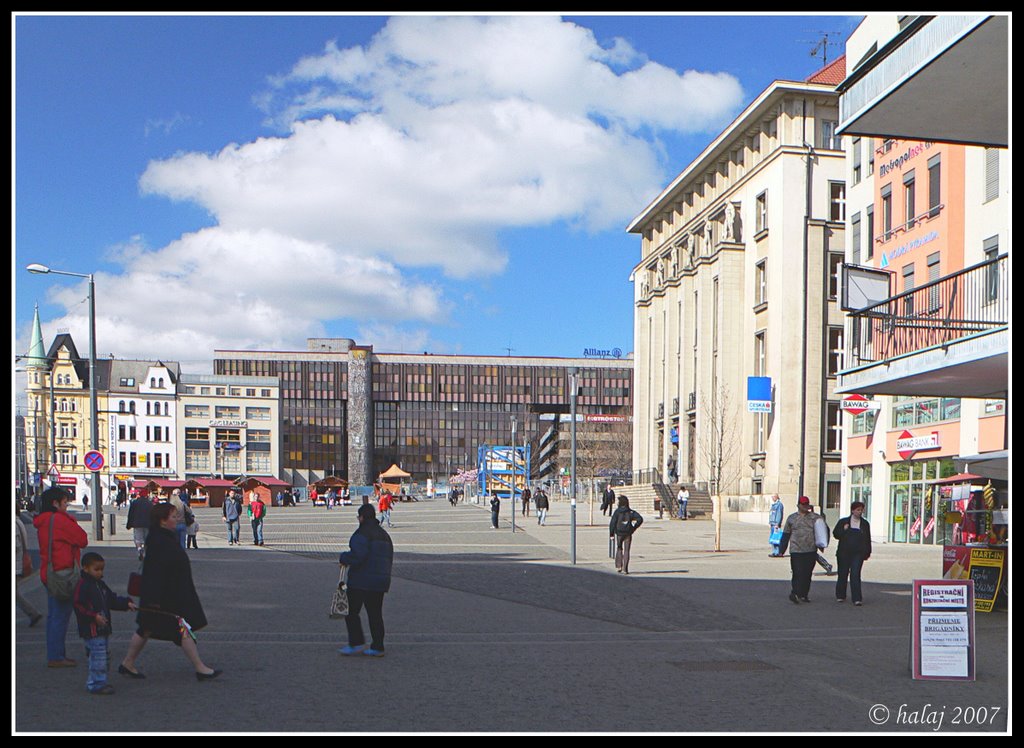 Usti nad Labem_Peace square