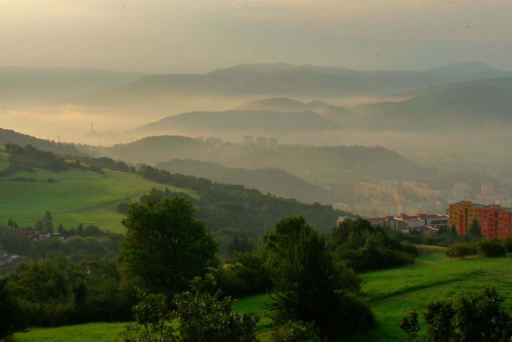 Svítání v Ústí nad Labem