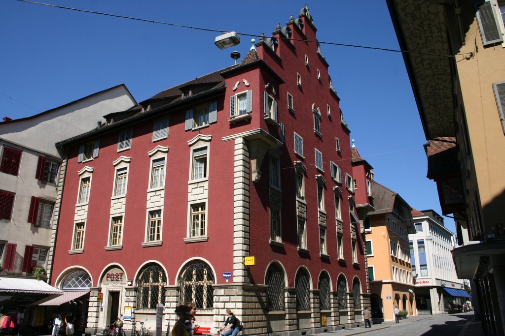 Post Gebäude in Aarau