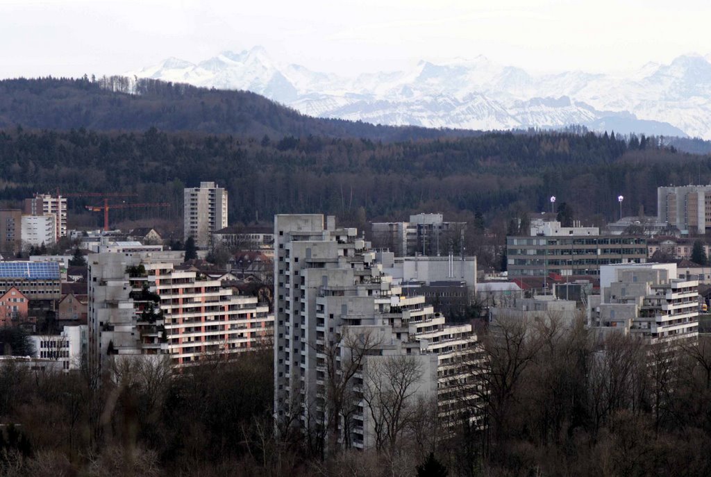 Blick vom Kirchberg in Richtung Telli