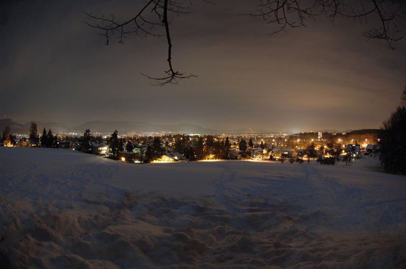 Aarau in snow!