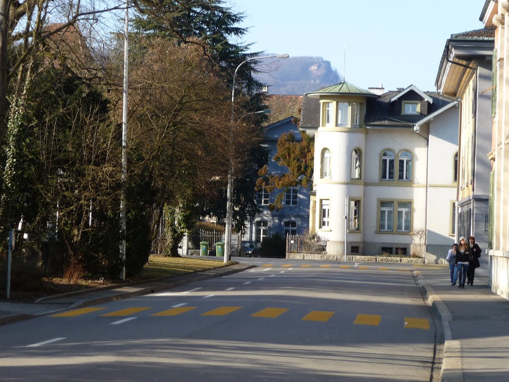 Die Kasinostrasse in Aarau