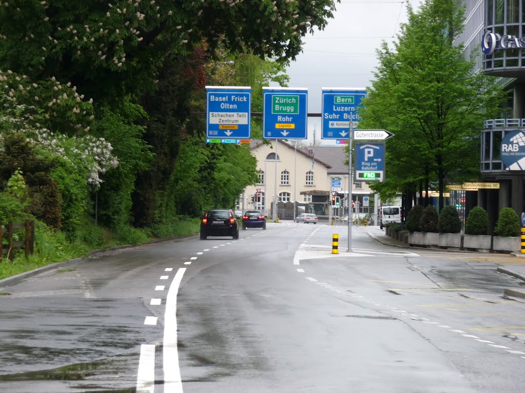 Bahnhofsstrasse Richtung Brugg