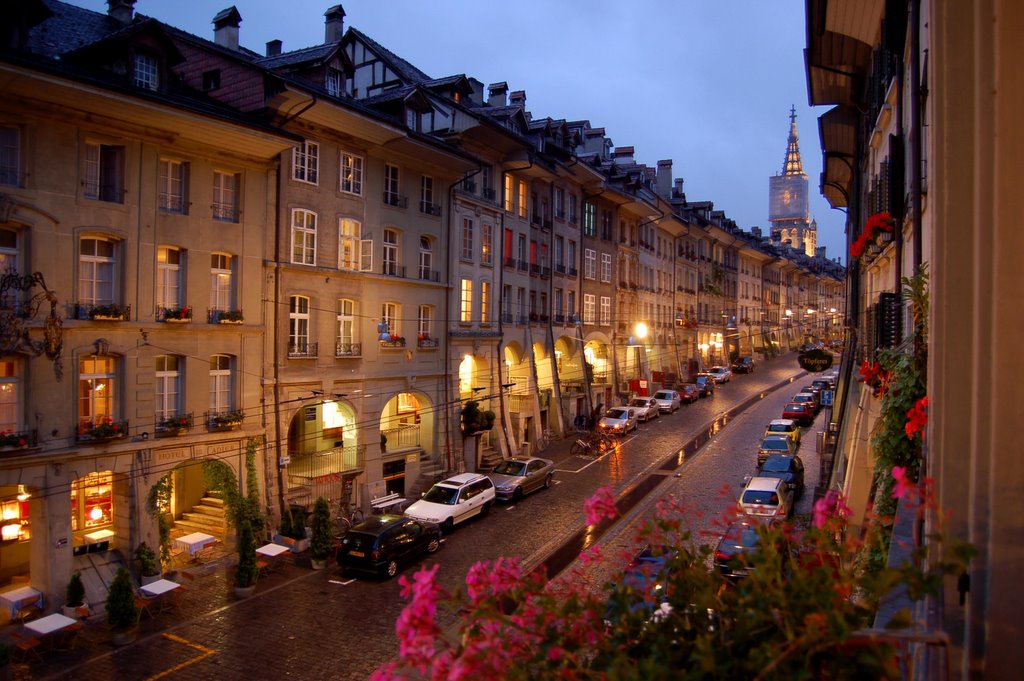 Gerechtigkeitsgasse desde el Hotel Belle E