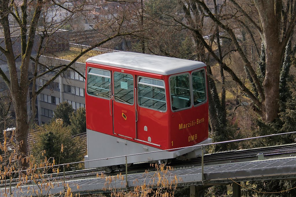 Die Marzili-Standseilbahn in Bern/The Marzili Cable Car In Bern