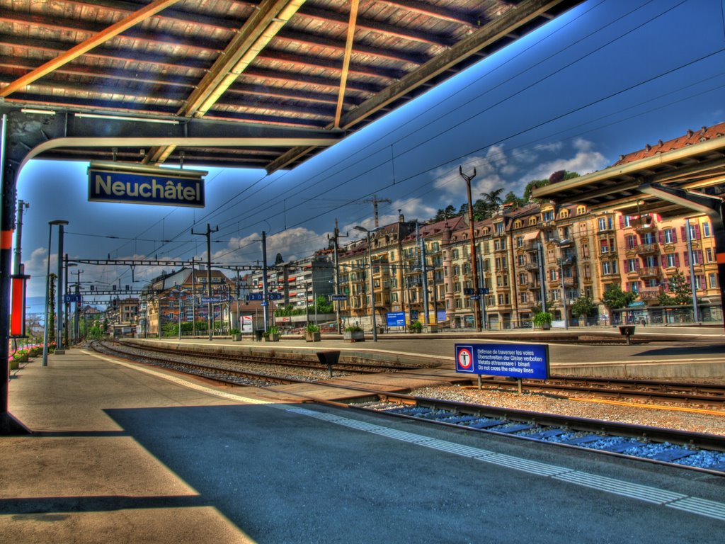 Neuchatel Gare HDR (8th May 2008) by www.swiss-pics.ch