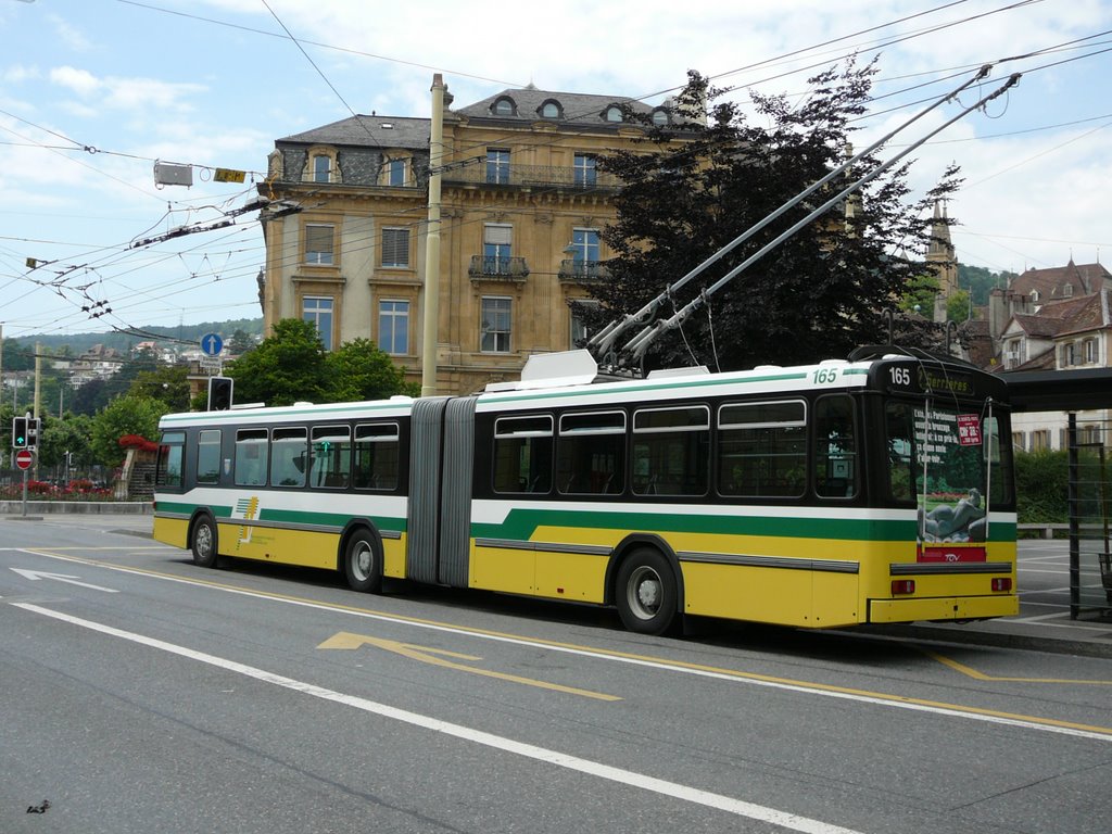 trolleybus à Neuchâtel