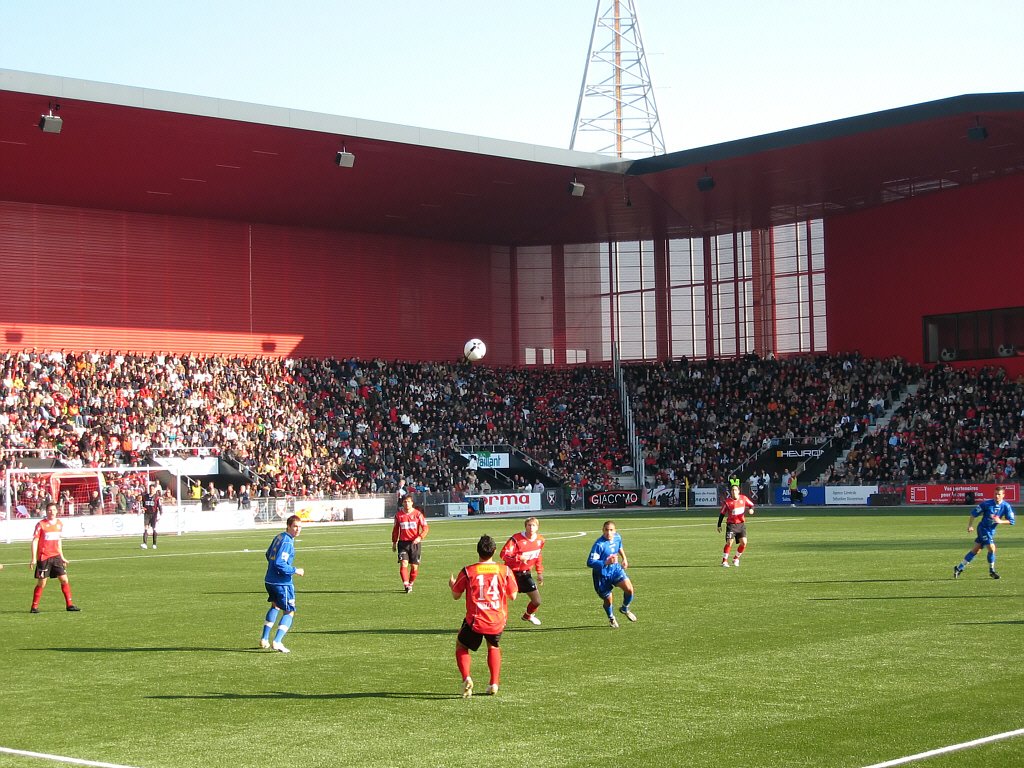 Nouveau Stade de la Maladière Neuchâtel (Match inaugural du 18.02.07)
