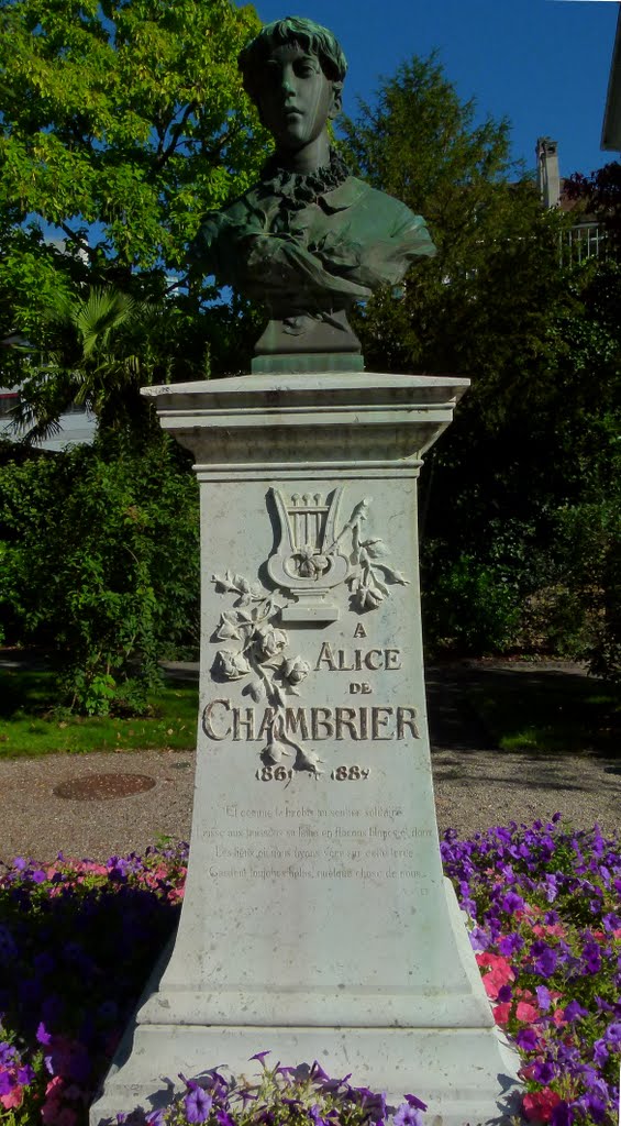 Buste dAlice de Chambrier (1861-1889)