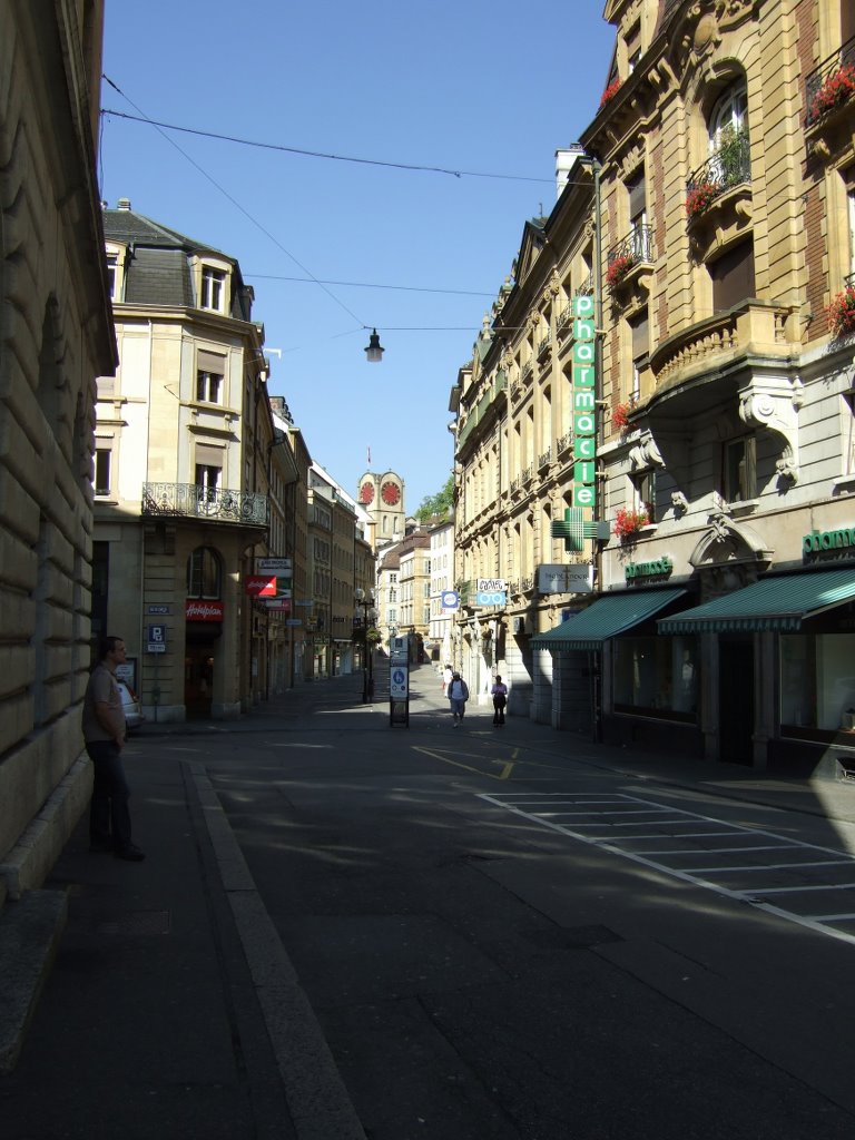 Neuchâtel, in der Altstadt