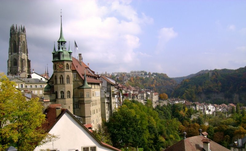 Fribourg .Spacerek