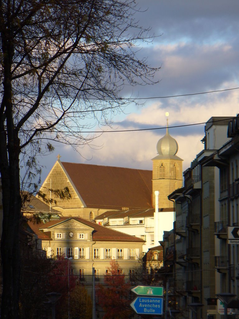 St-Michel depuis lAvenue de la Gare