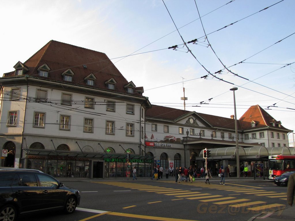 Fribourg, Railway Station, Ch