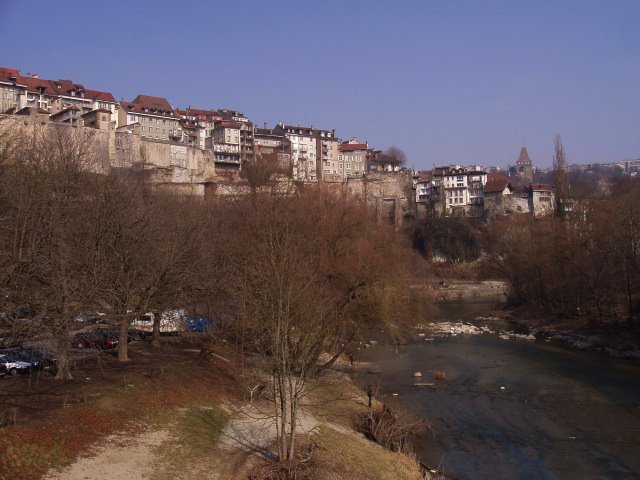 097 Fribourg, Altstadt und Sarine