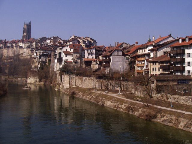 100 Fribourg, Auge und Kathedrale St. Nicolas