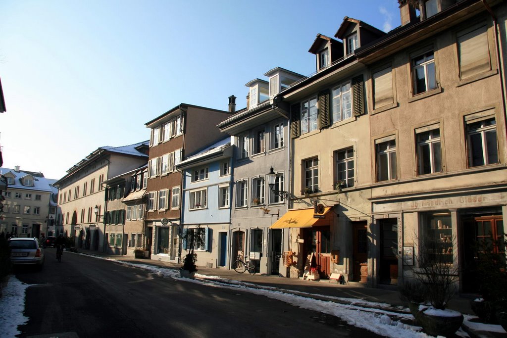 Wohnhäuser an der Neustadtgasse