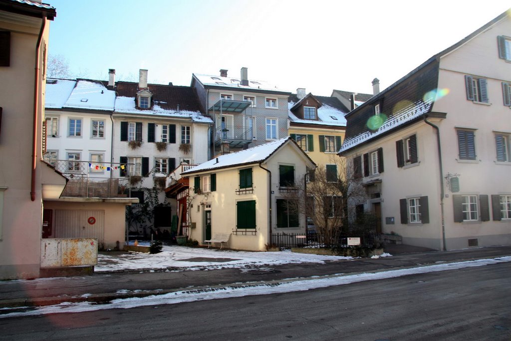 Wohnhäuser an der Neustadtgasse