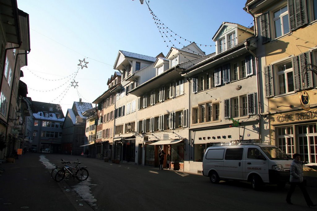 Obergasse Richtung Technikumstrasse