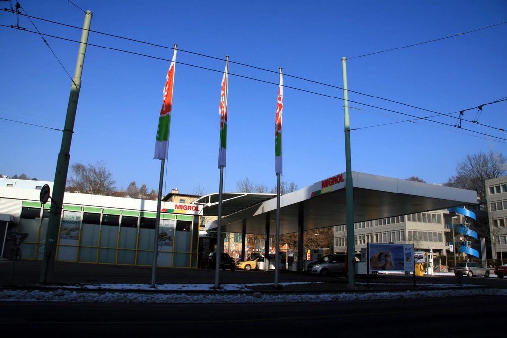 Tankstelle an der Zürcherstrasse