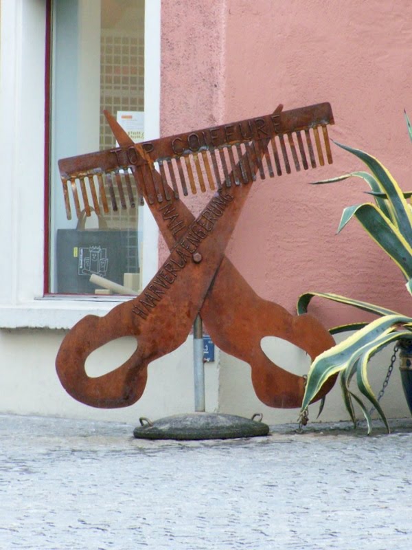 Kamm und Schere