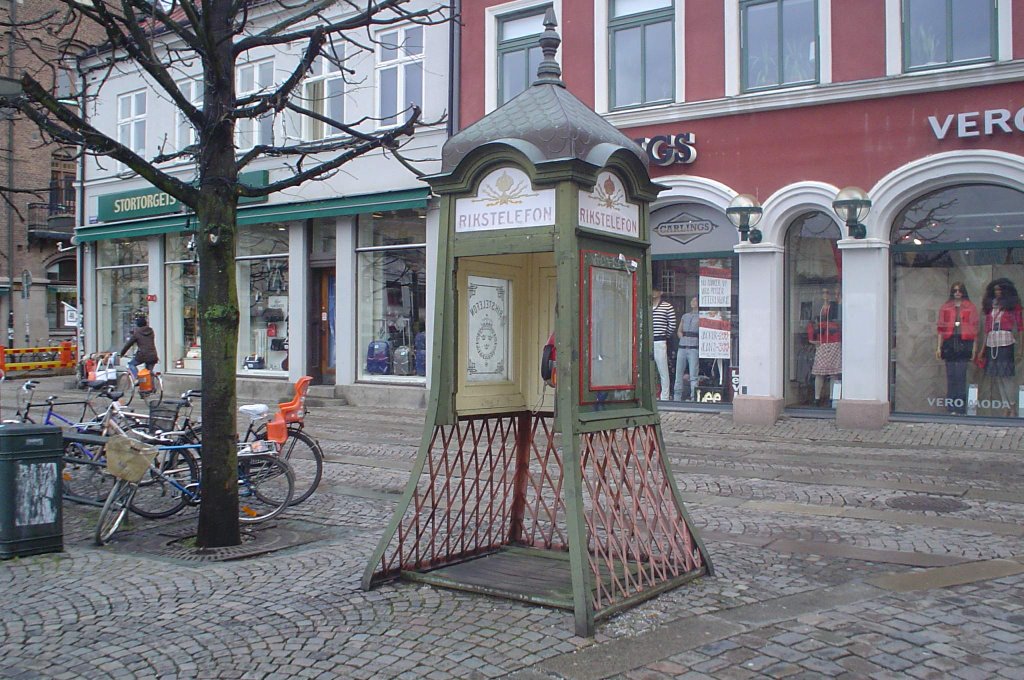 Telephoneboot, Stortorget, Lund, Sweden