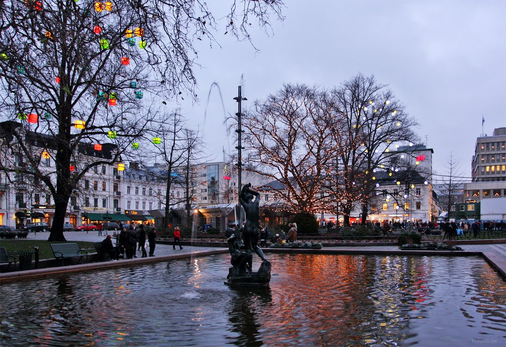 Fountain at Gustav Adolfs Torg