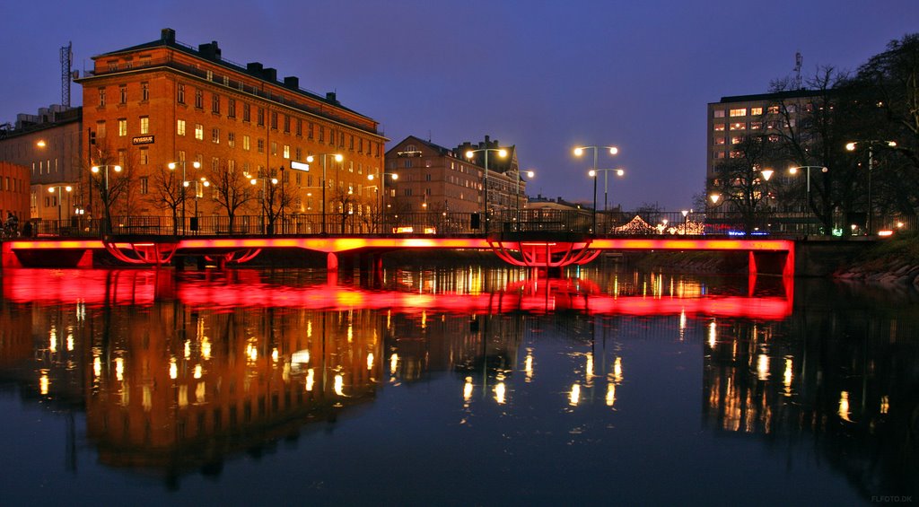 Kaptens bron at  evening