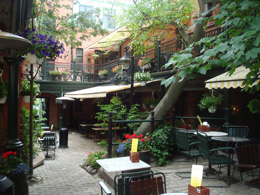 Restaurante em Malmö - junho de 2009.