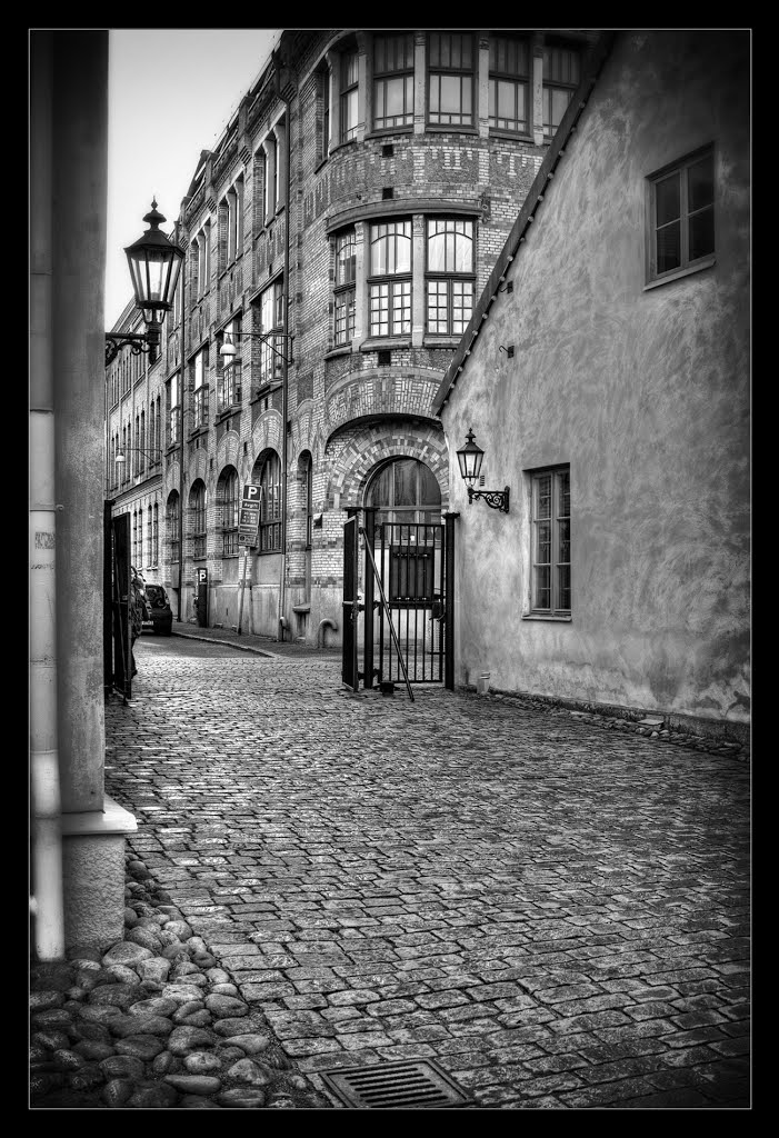 The old lanterns of Gothenburg