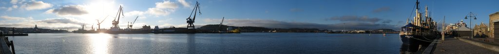 Panoramic Eriksberg harbor - Goteborg. ©JucaLodetti