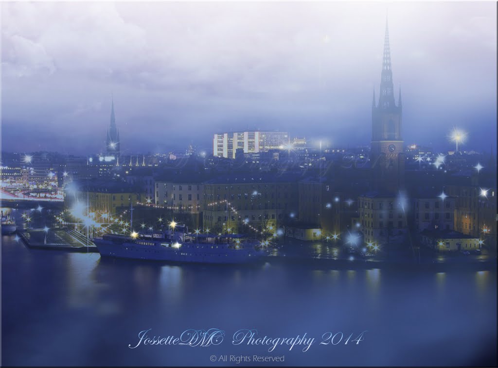 Twilight at Stockholm,Sweden