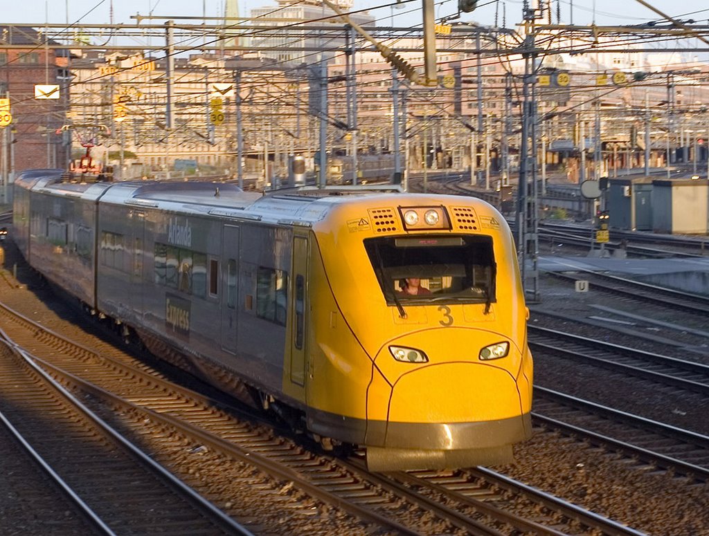 Arlanda Express train / Stockholm, Sweden