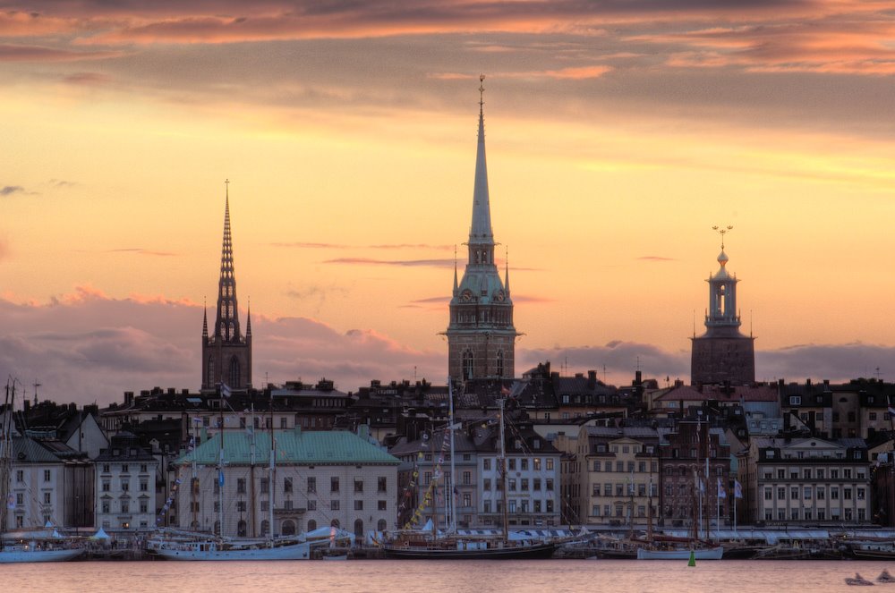 Three Towers over Gamla Stan