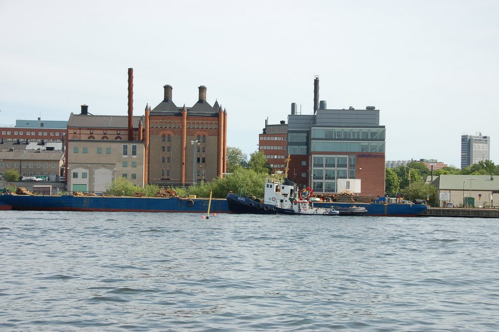 Alte Industriebauten auf Kungsholmen