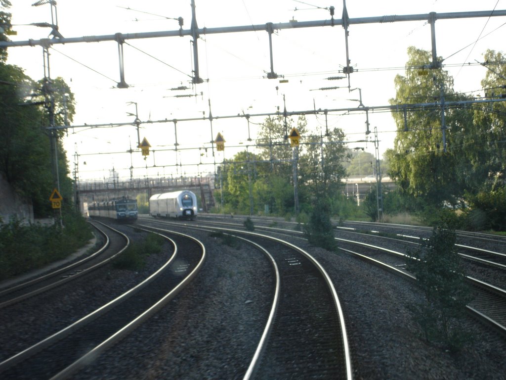 South of Solna station
