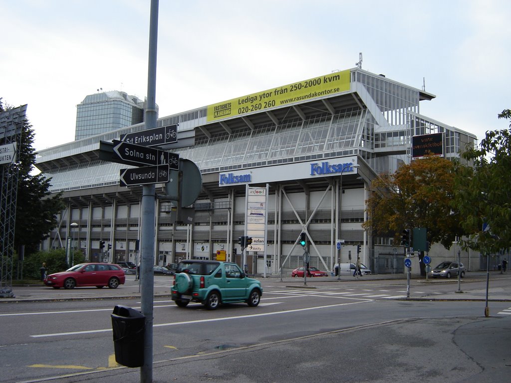 Rasunda stadium, Solna district, Stockholm, Sweden