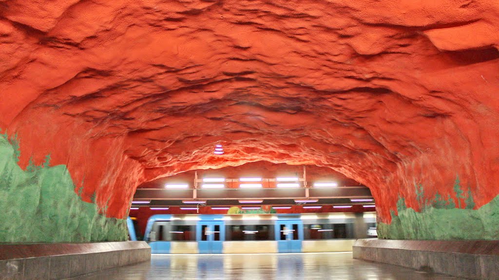 Solna Centrum tunnelbana/subway