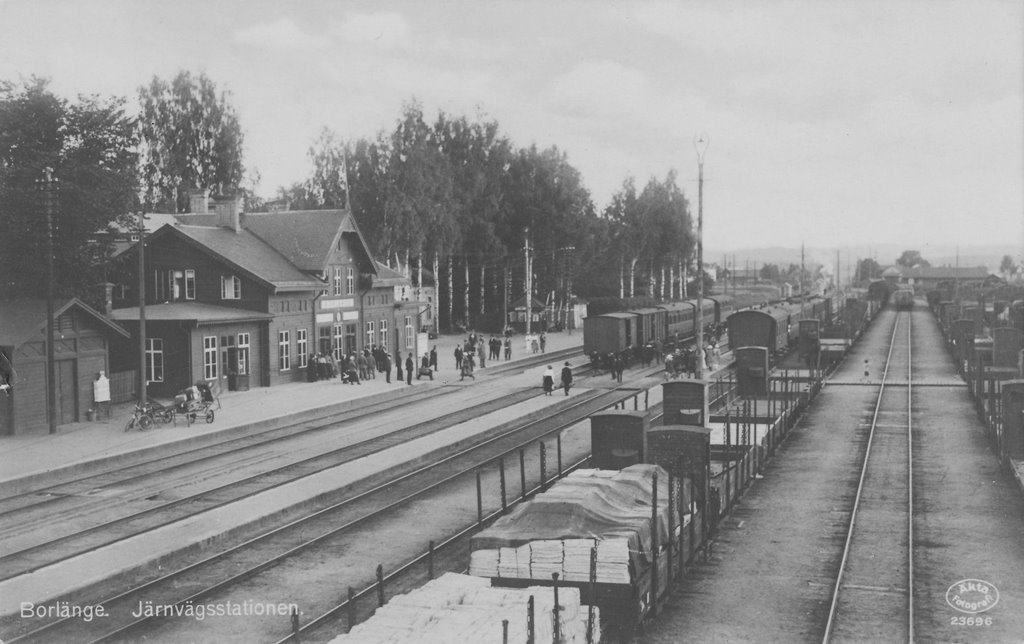Borlänge gamla järnvägsstation