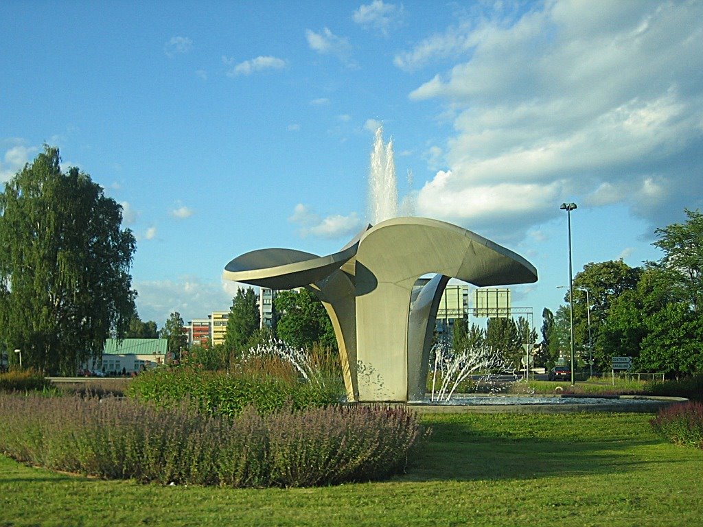 Borlänge Town, The Backa roundabout