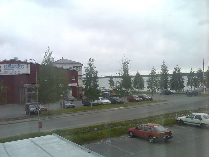 View from office in Södra hamn