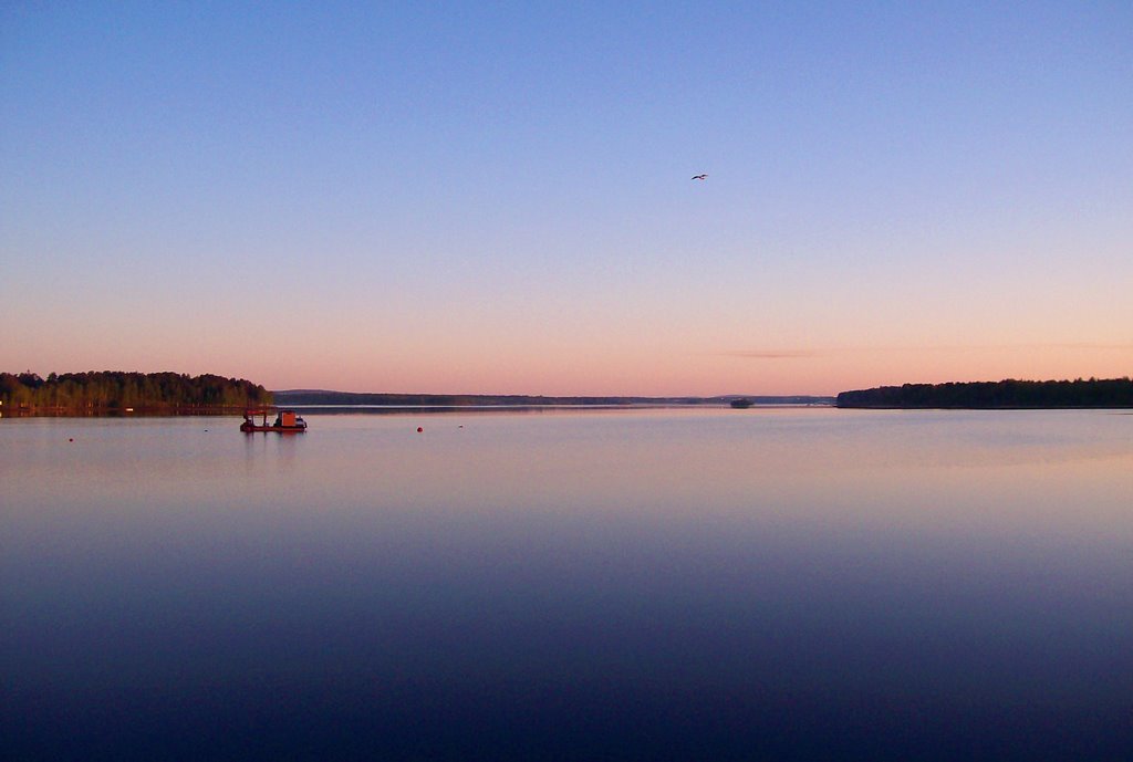 Dawn on the Lulea bay