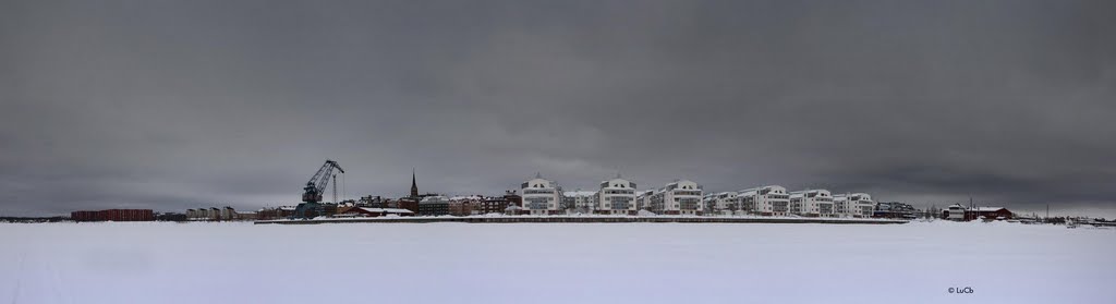 Lulea vu de la mer