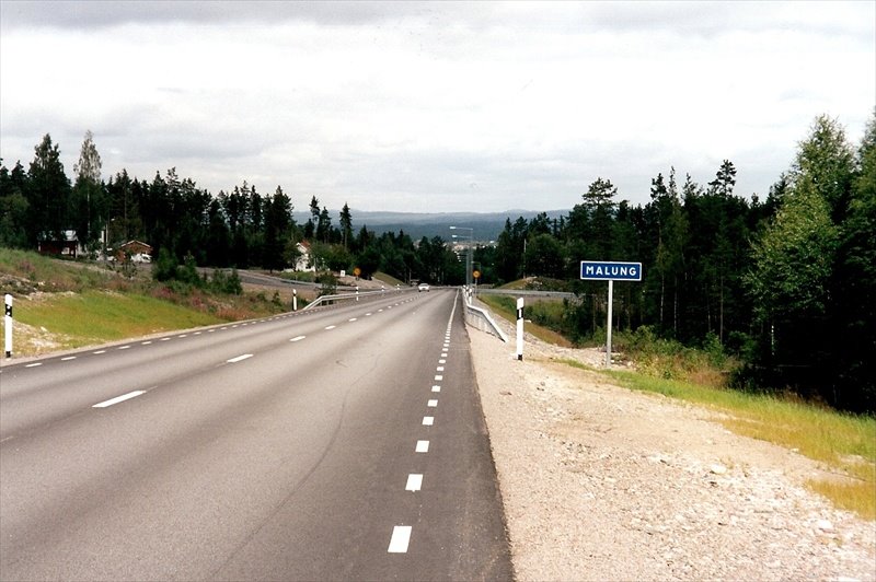 Riksväg 45, Malung 2000