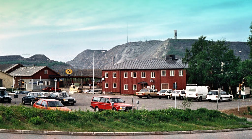 Railway station Kiruna - SWEDEN - 1990