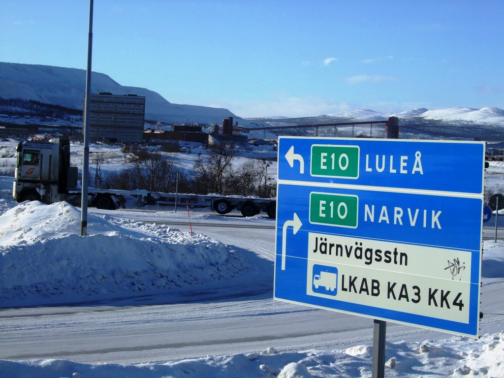 E10 in Kiruna