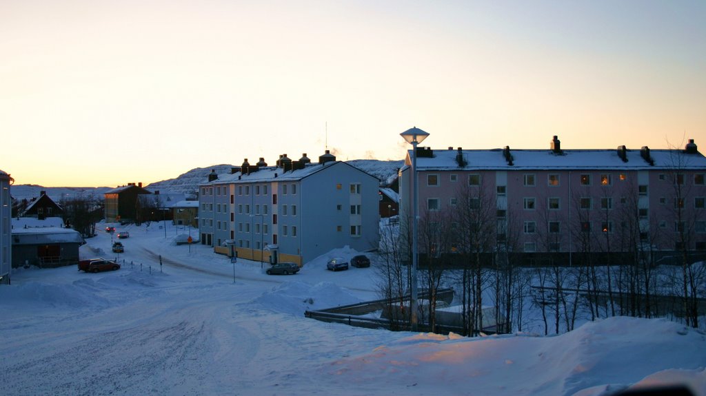 Gruvvägen in the winter